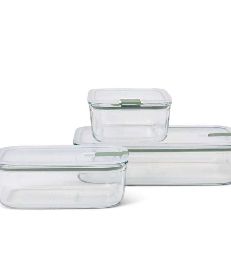 Frischhaltedose easyclip 3er - Set groß - Glas