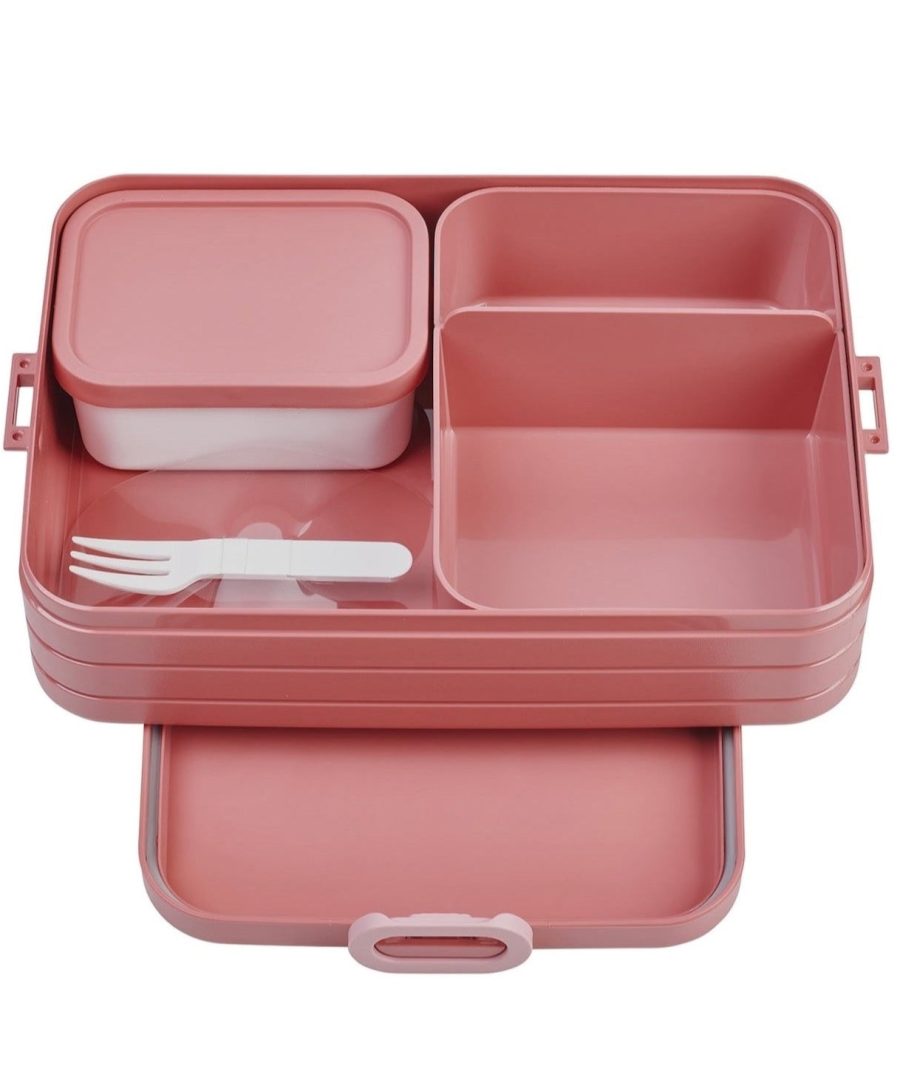 Bento lunchbox take a break large - Vivid mauve