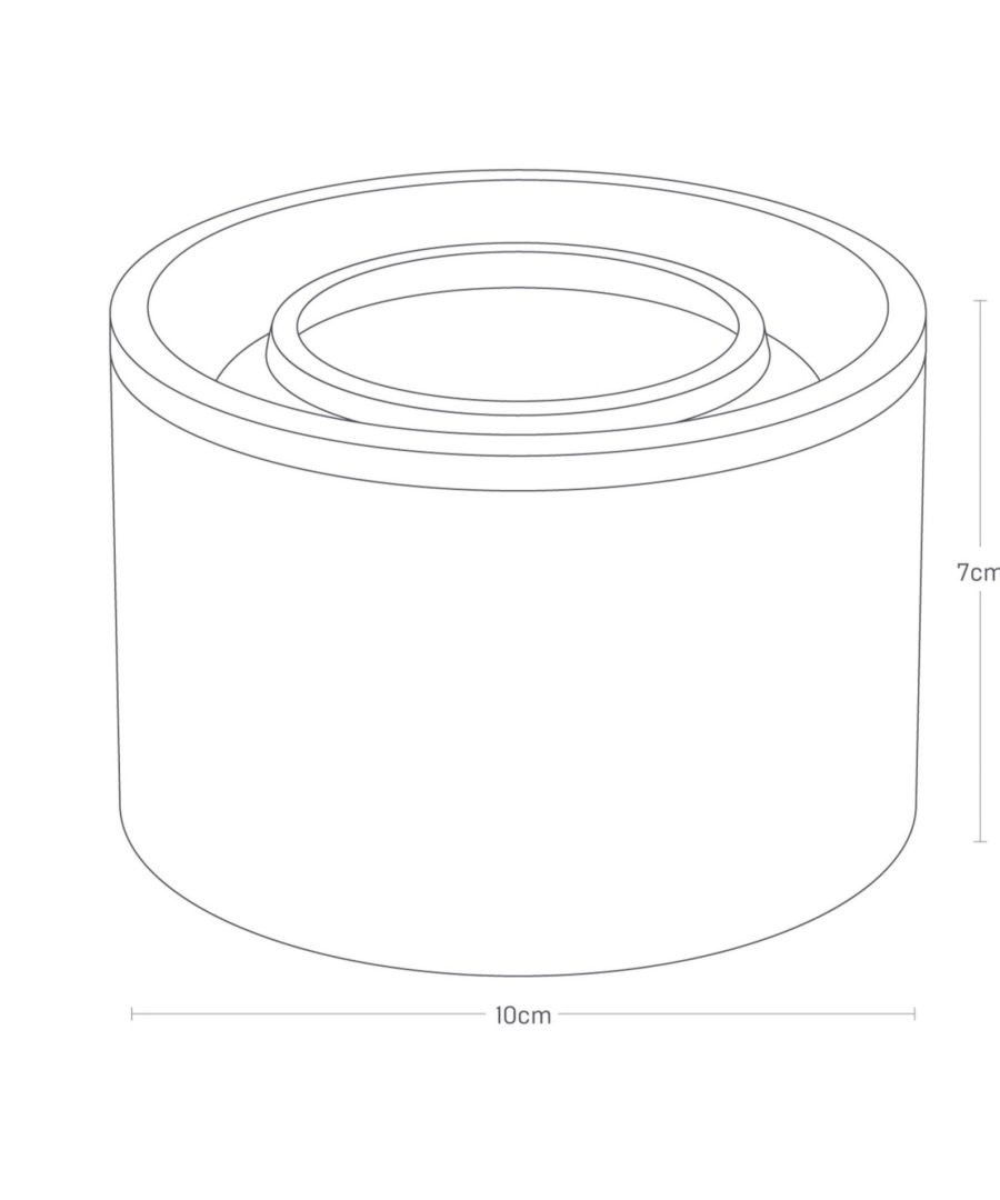 Tower Keramik-Aufbewahrungsbehälter Black S