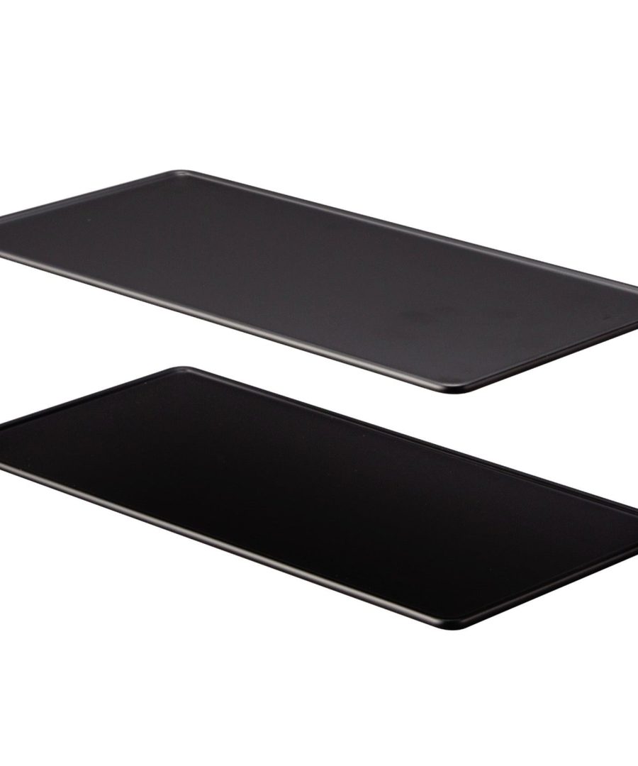 Rechteckiges Geschirrregal - Black