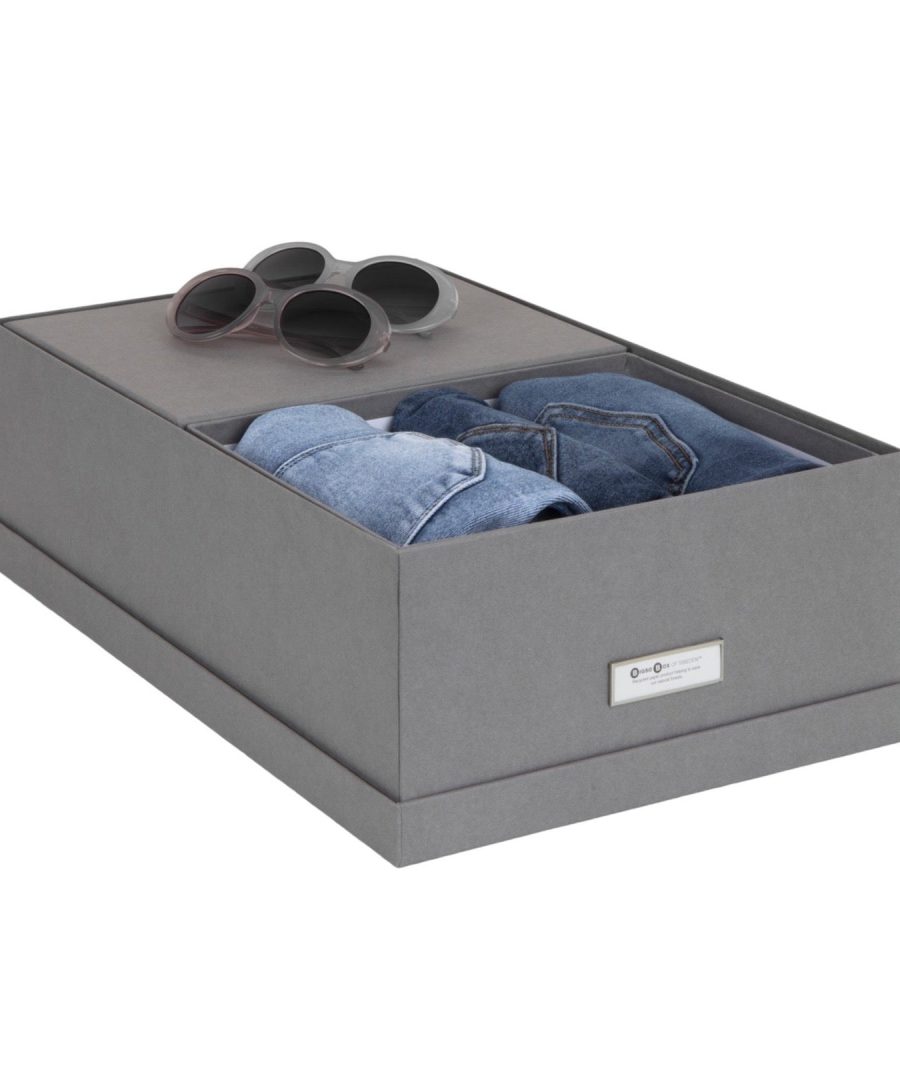 Inge Aufbewahrungsboxen 3er - Set, grau