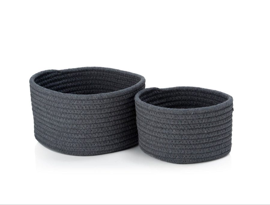 Aufbewahrungskörbe Set GREY