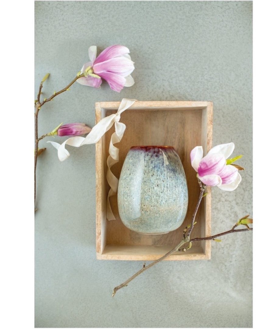 Lave Home Vase Drop beige groß