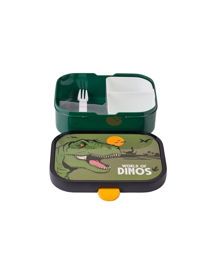 Brotdose Campus mit Bento- Einsatz - Dino