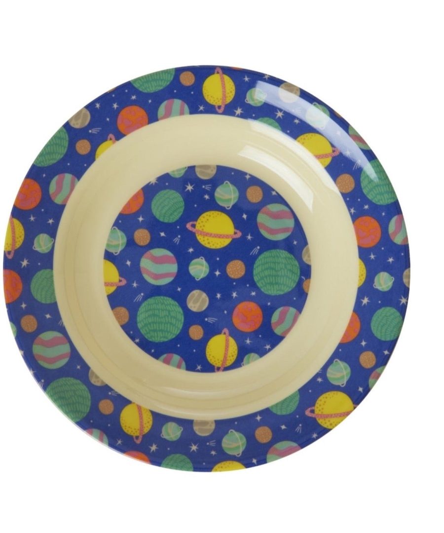 Melamin Kinderschüssel  - 'Galaxy' Print