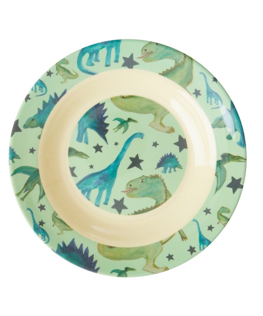 Melamin Kinderschüssel  - 'Dino' Print