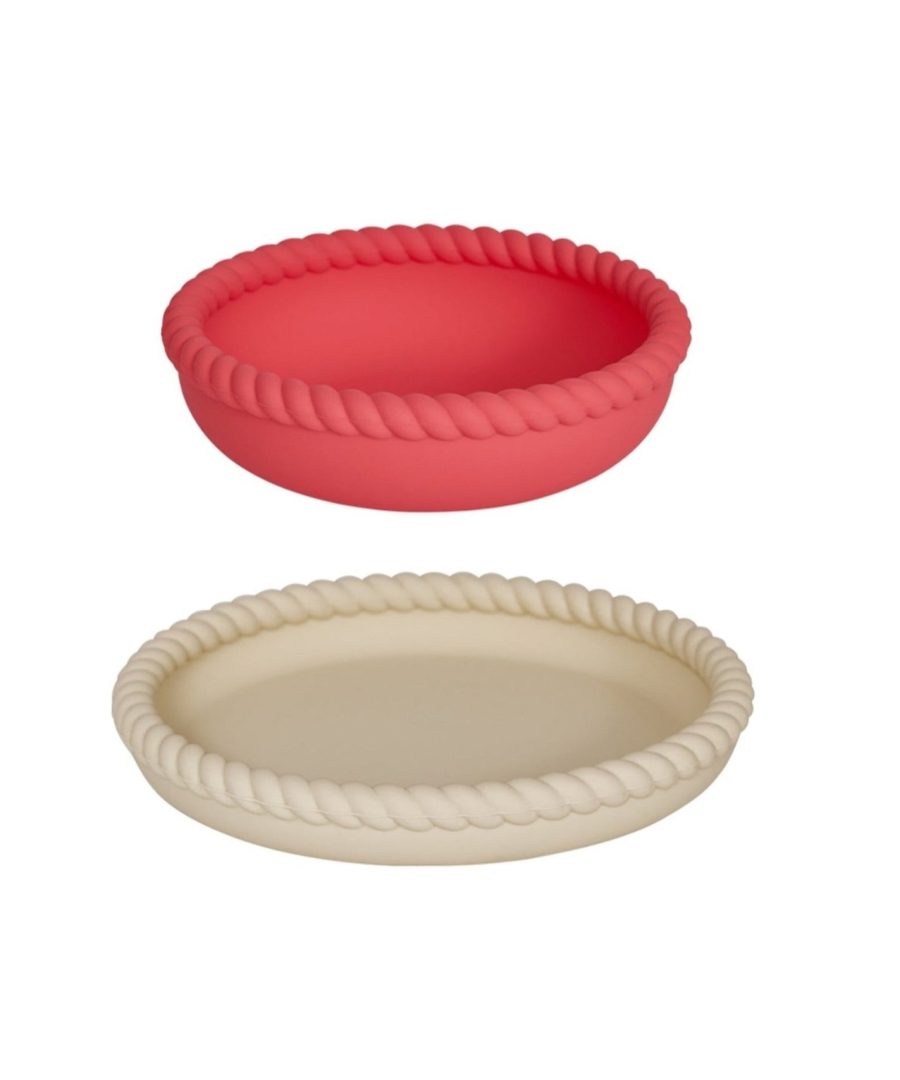 Mellow Teller & Schale - 2er-Set