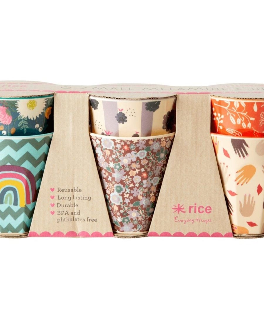 Melamin Becher 'Follow The Call Of The Disco Ball' Prints 6er-Set