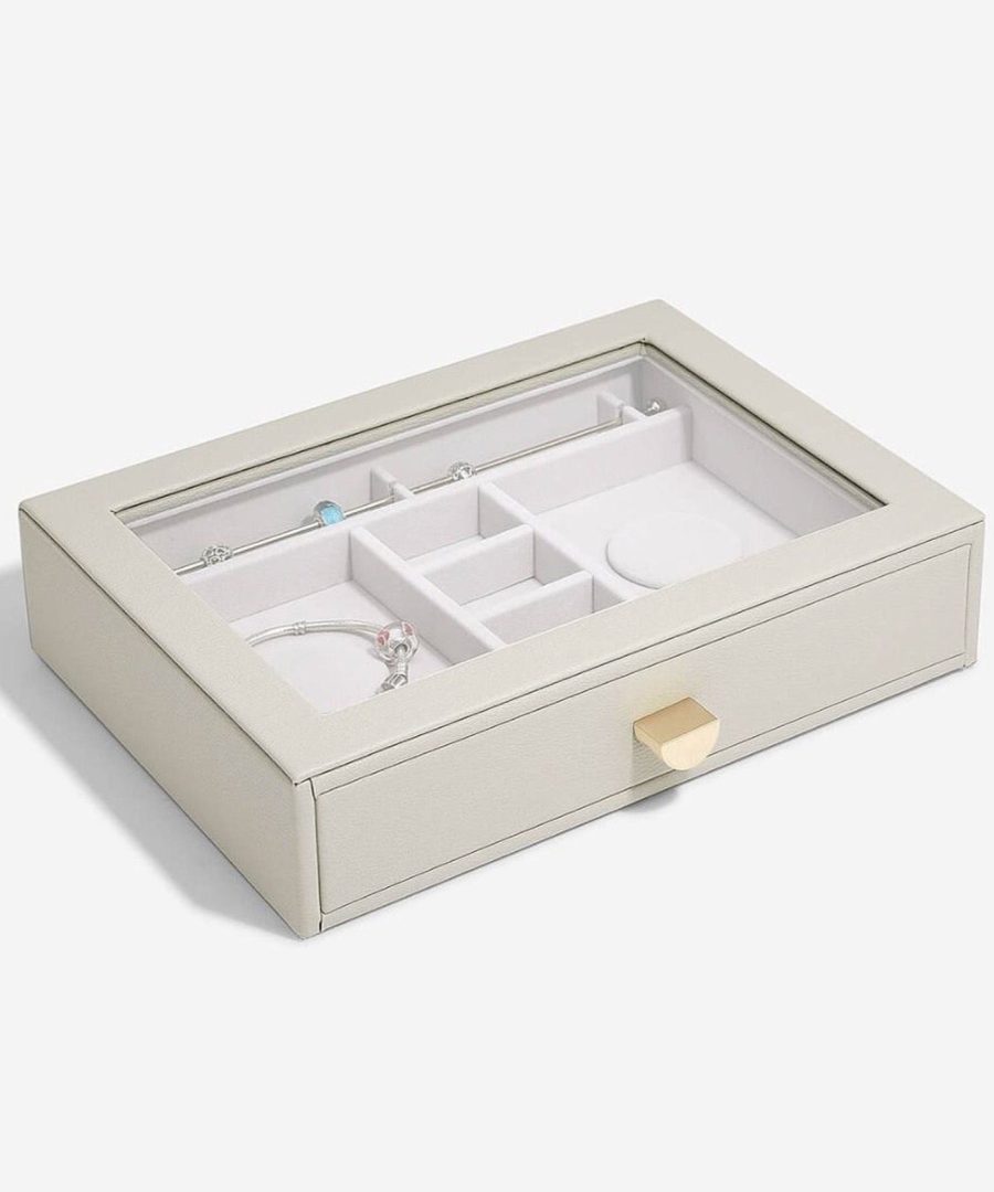 Schmuckschublade Classic Charm mit Glasdeckel