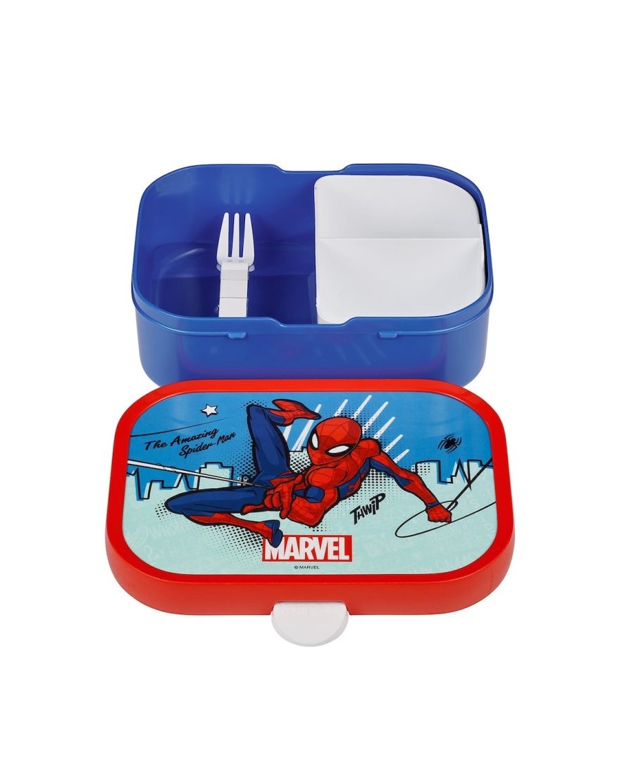 Brotdose Campus mit Bento- Einsatz - Spiderman