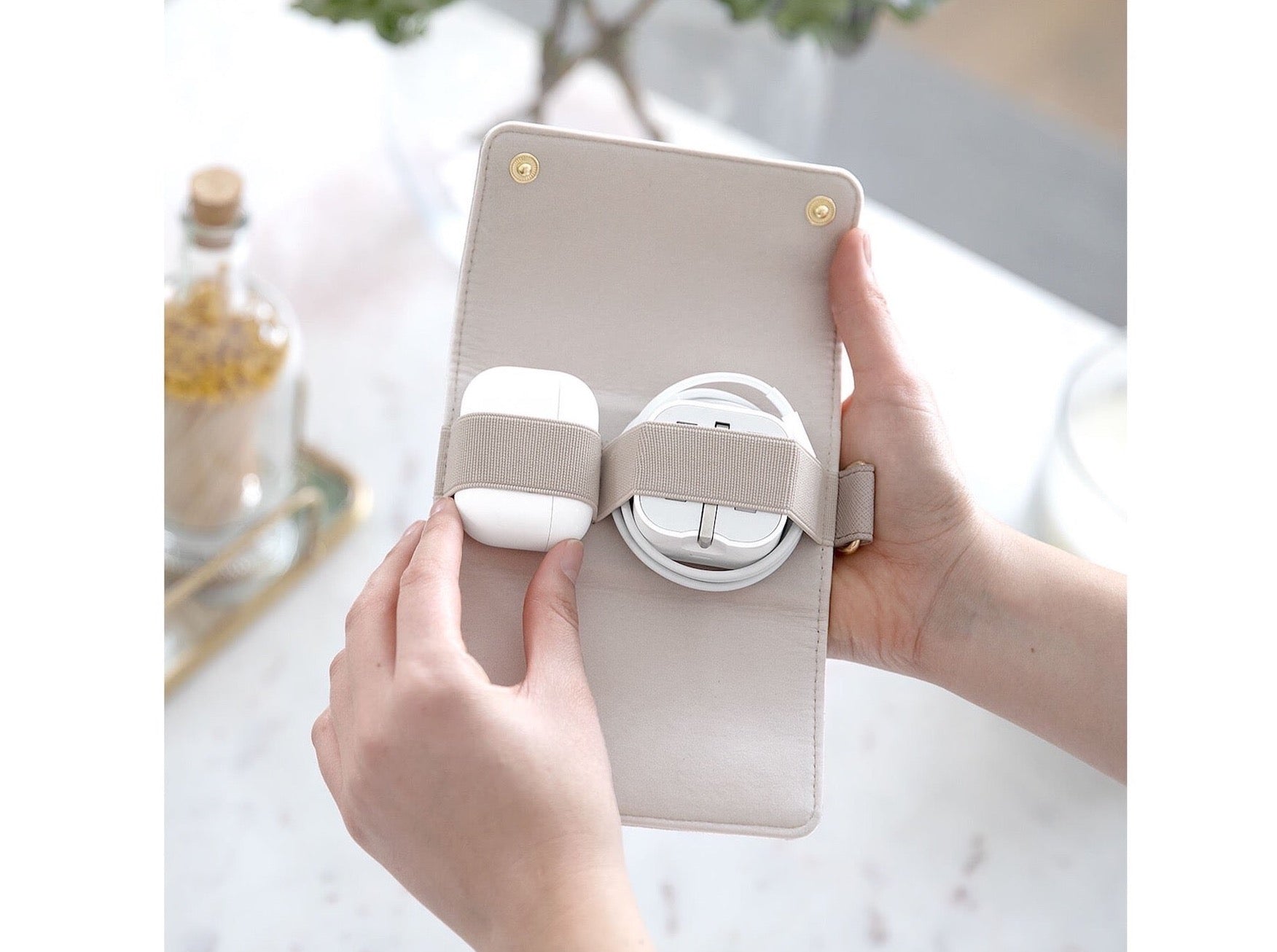 Kabel Aufbewahrung Taupe - Image 2