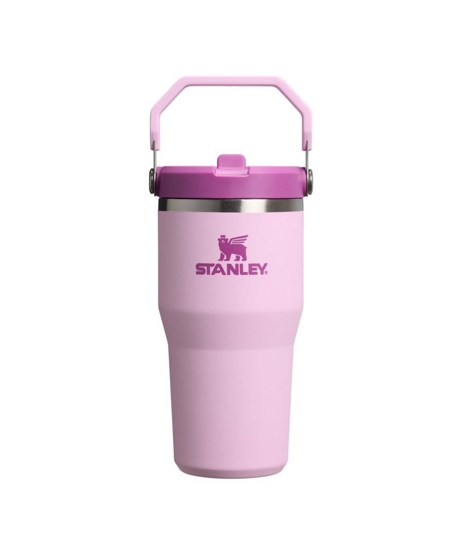 The IceFlow™ Flip Straw 2.0 Tumbler 0.6 L - cherry blossom