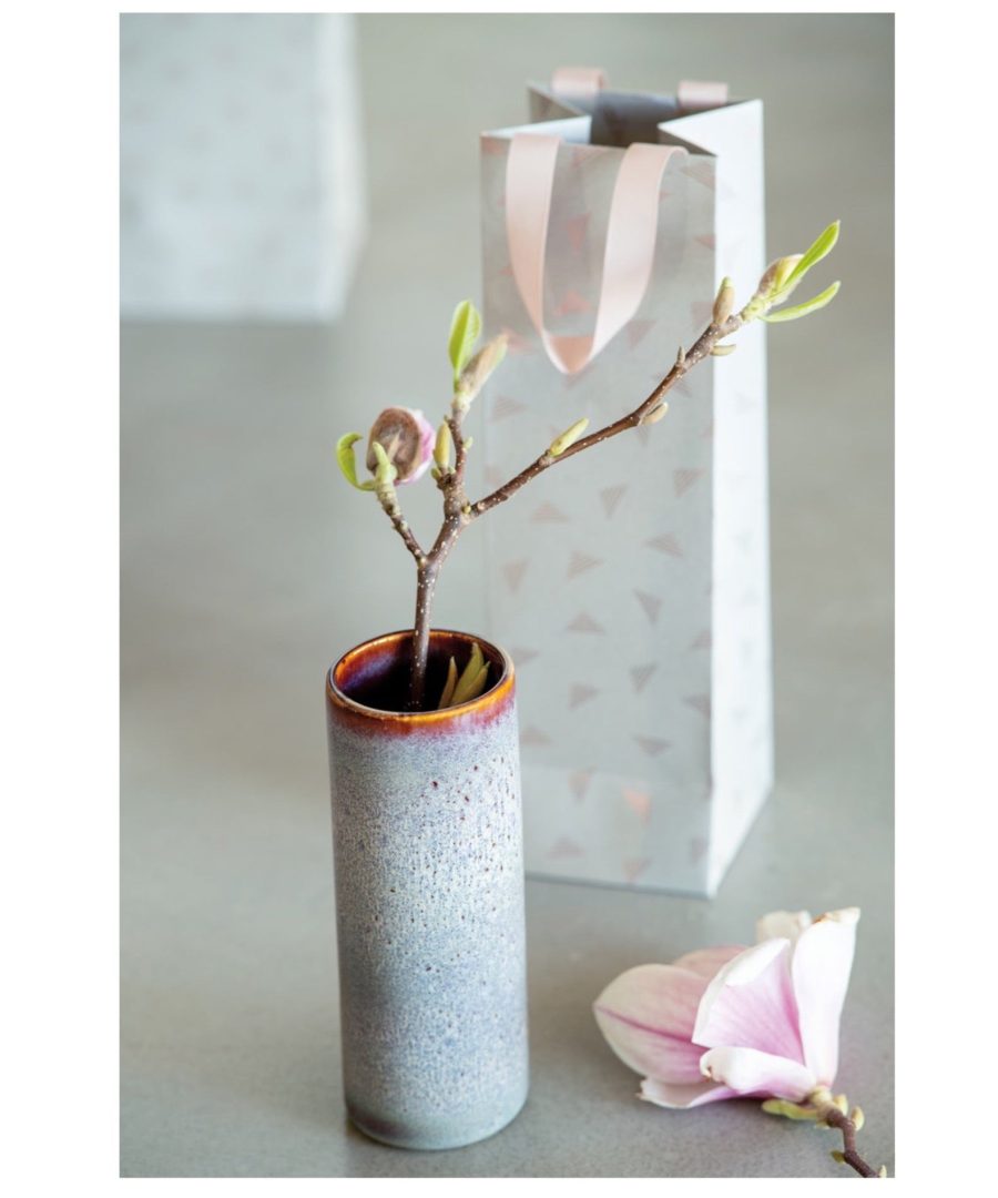 Lave Home Vase Cylinder beige klein