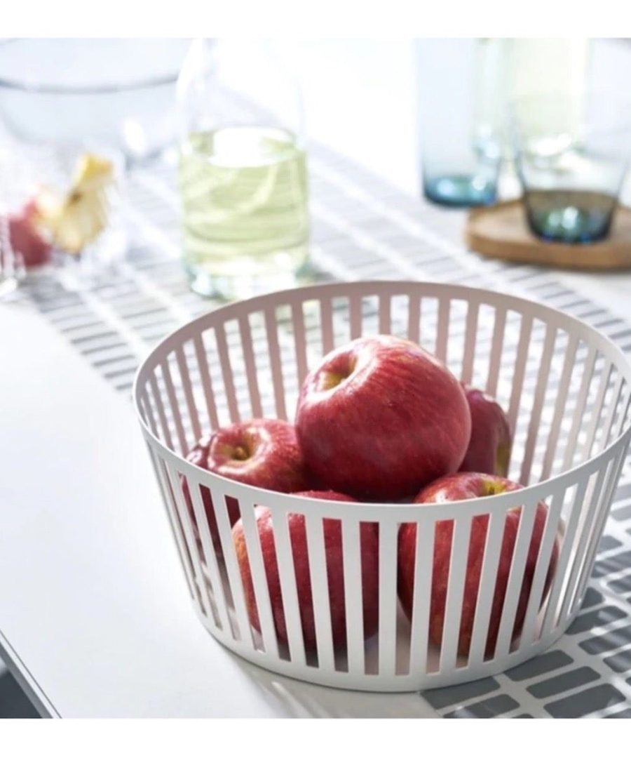 Obstschale hoch - White