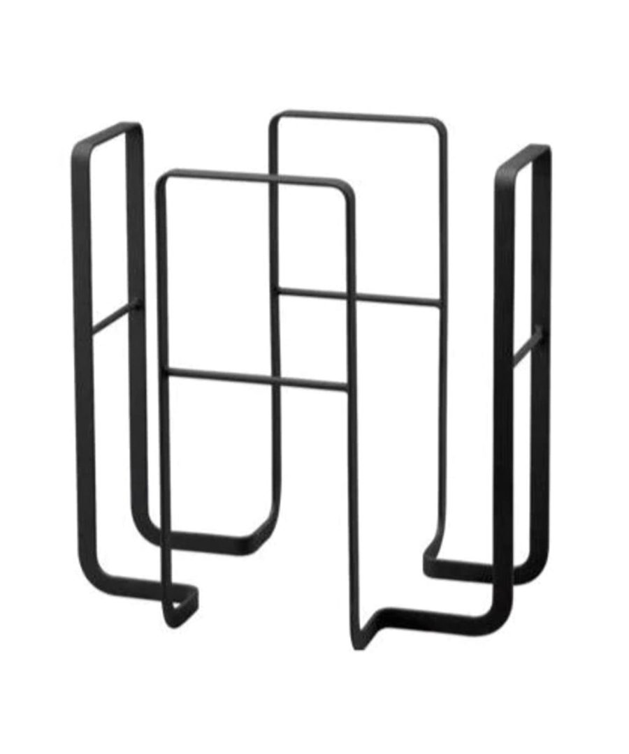 Zeitungsständer Black