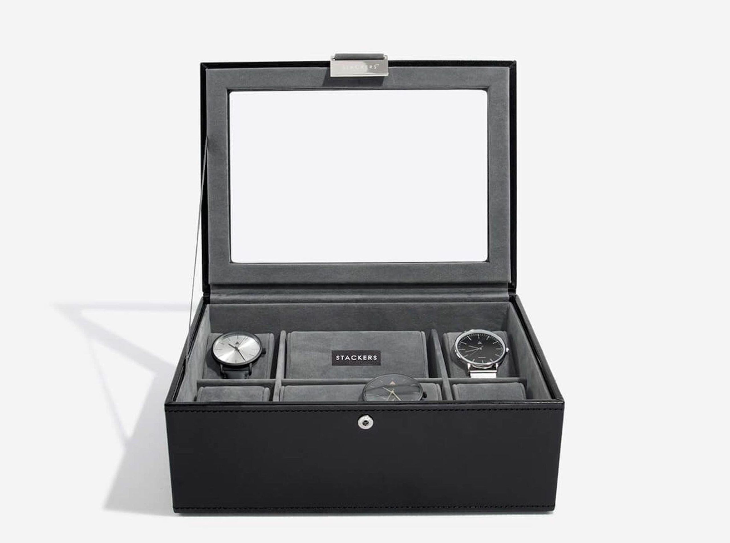 Aufbewahrungsbox Uhren 8 Fächer - Image 2