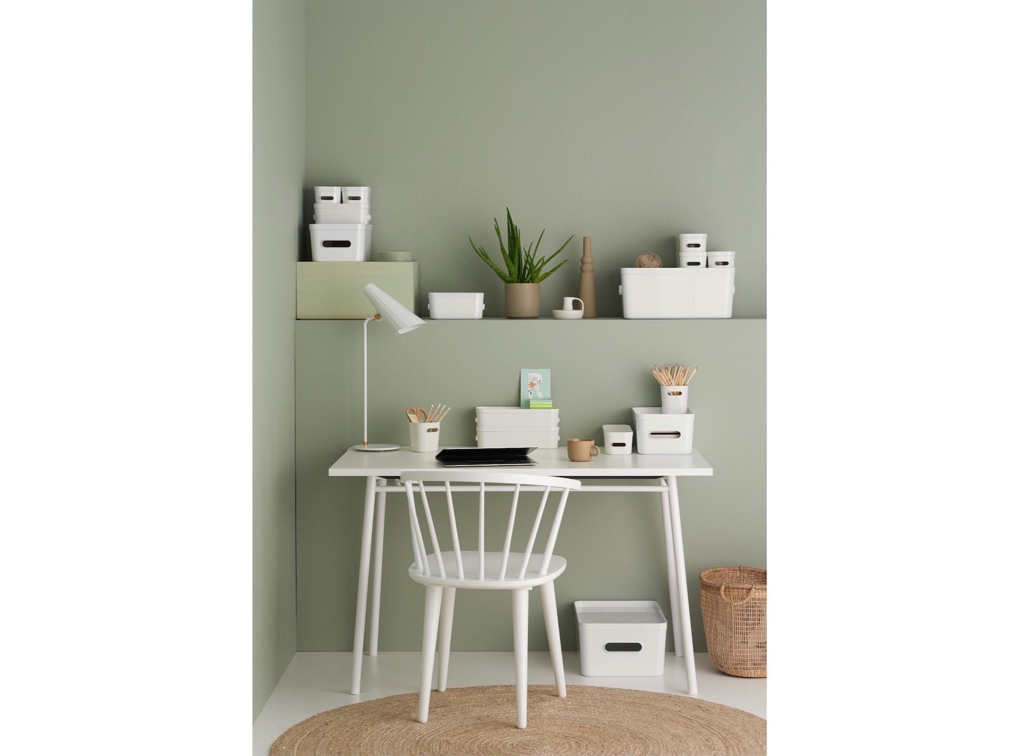 Premium Storage Box Lid and Tray Set