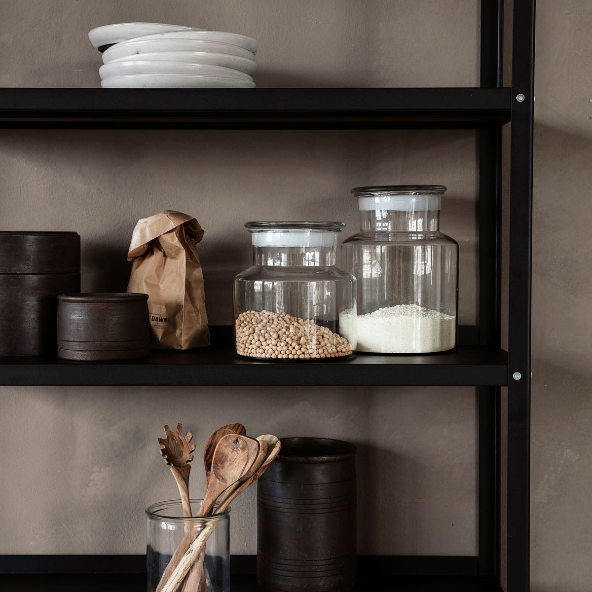 Premium Glass Storage Jar