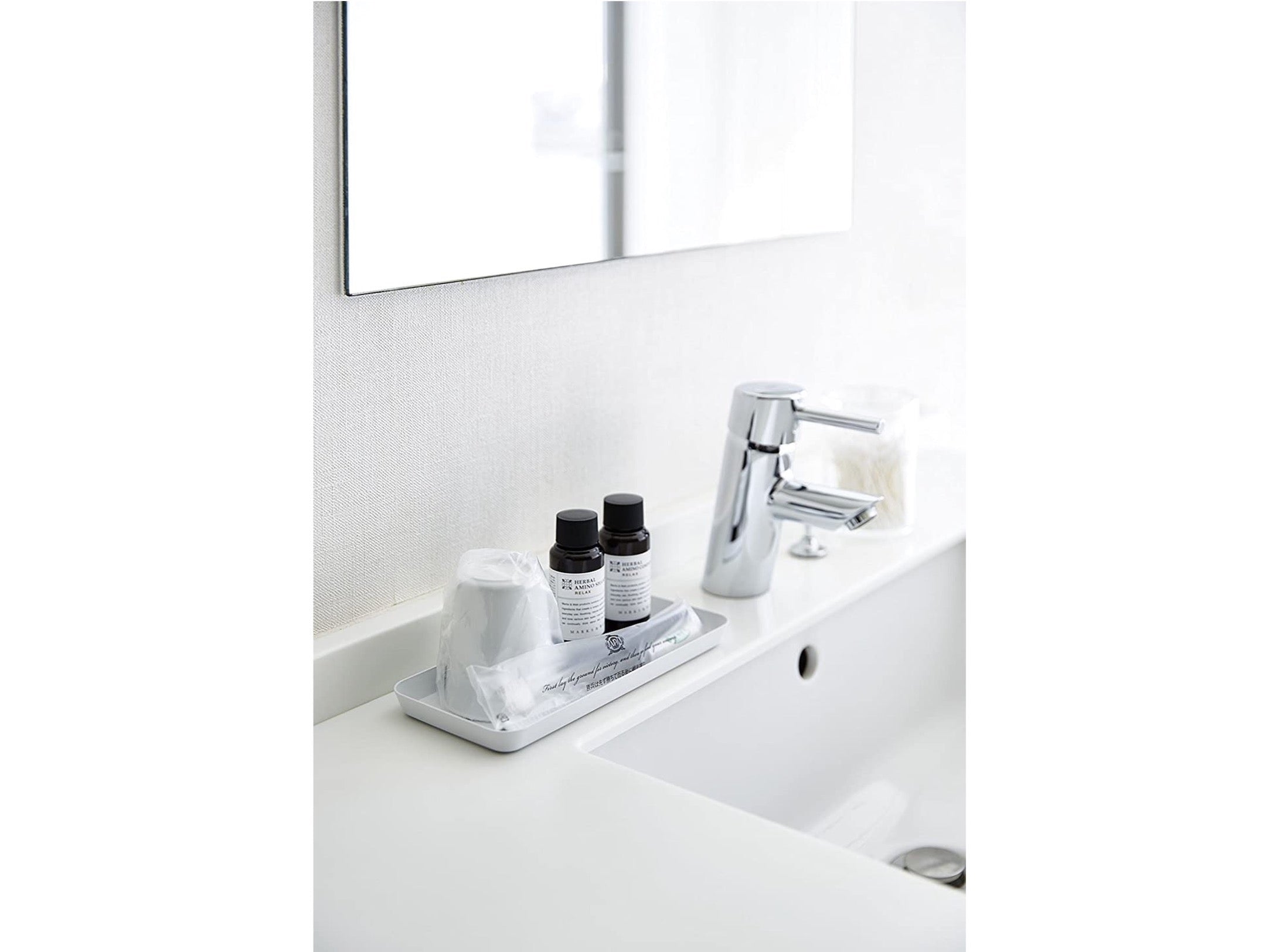 Modern Bathroom Organizer Tray