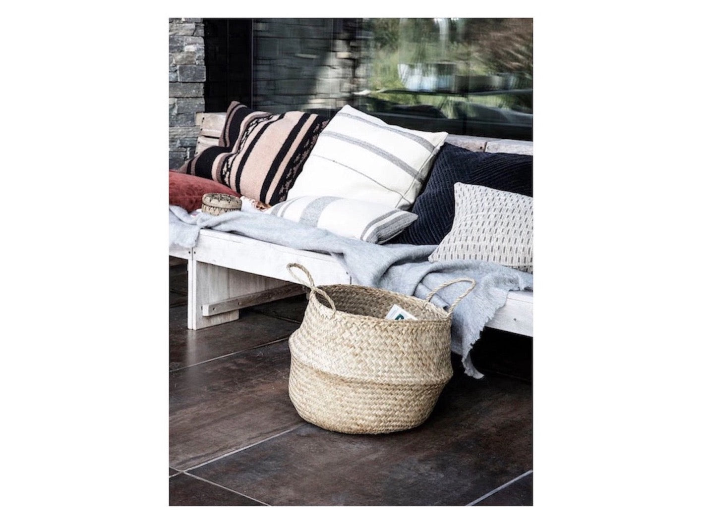 Modern Handwoven Storage Basket